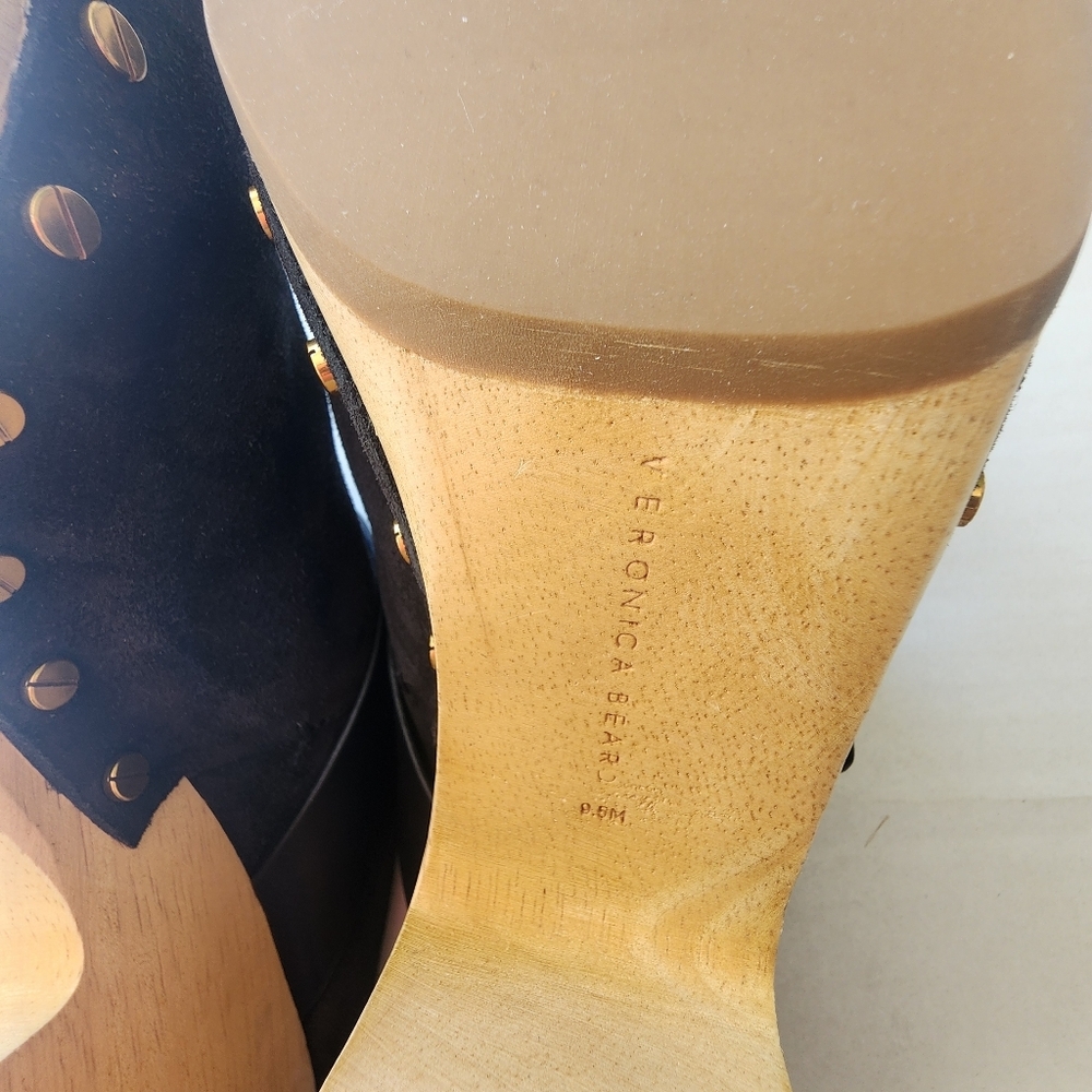 🌸 Veronica Beard | Mules, Black 9.5‎ - Picture 13 of 16